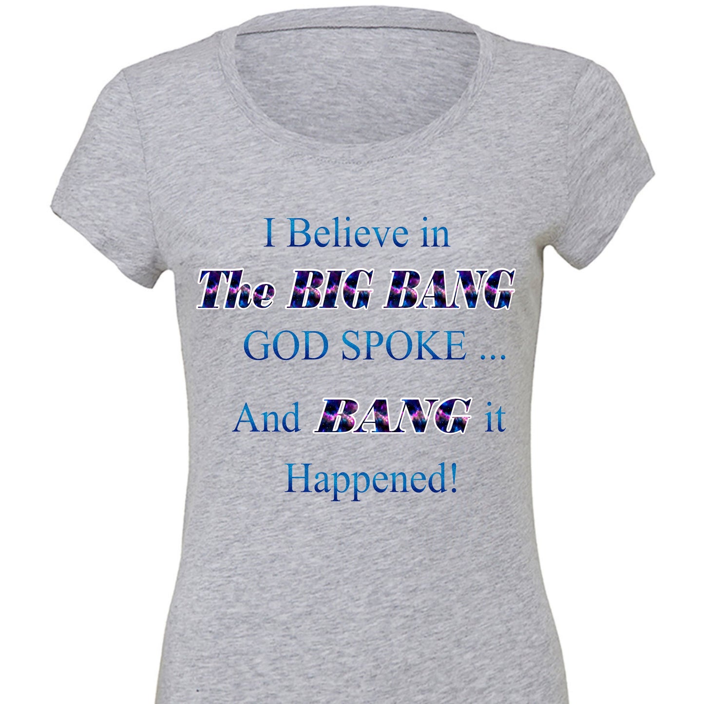 Grey Christian graphic tee