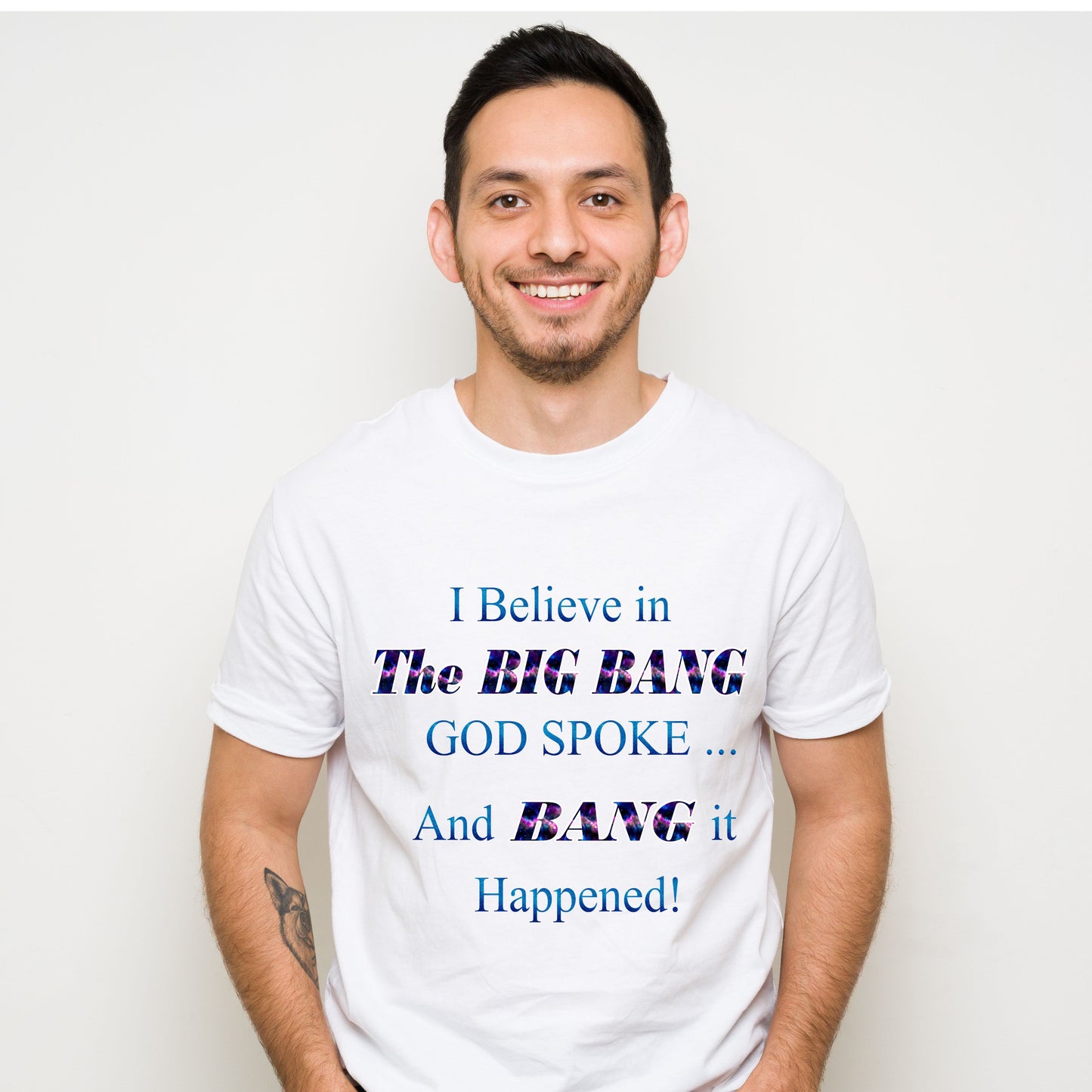 White Faith tee