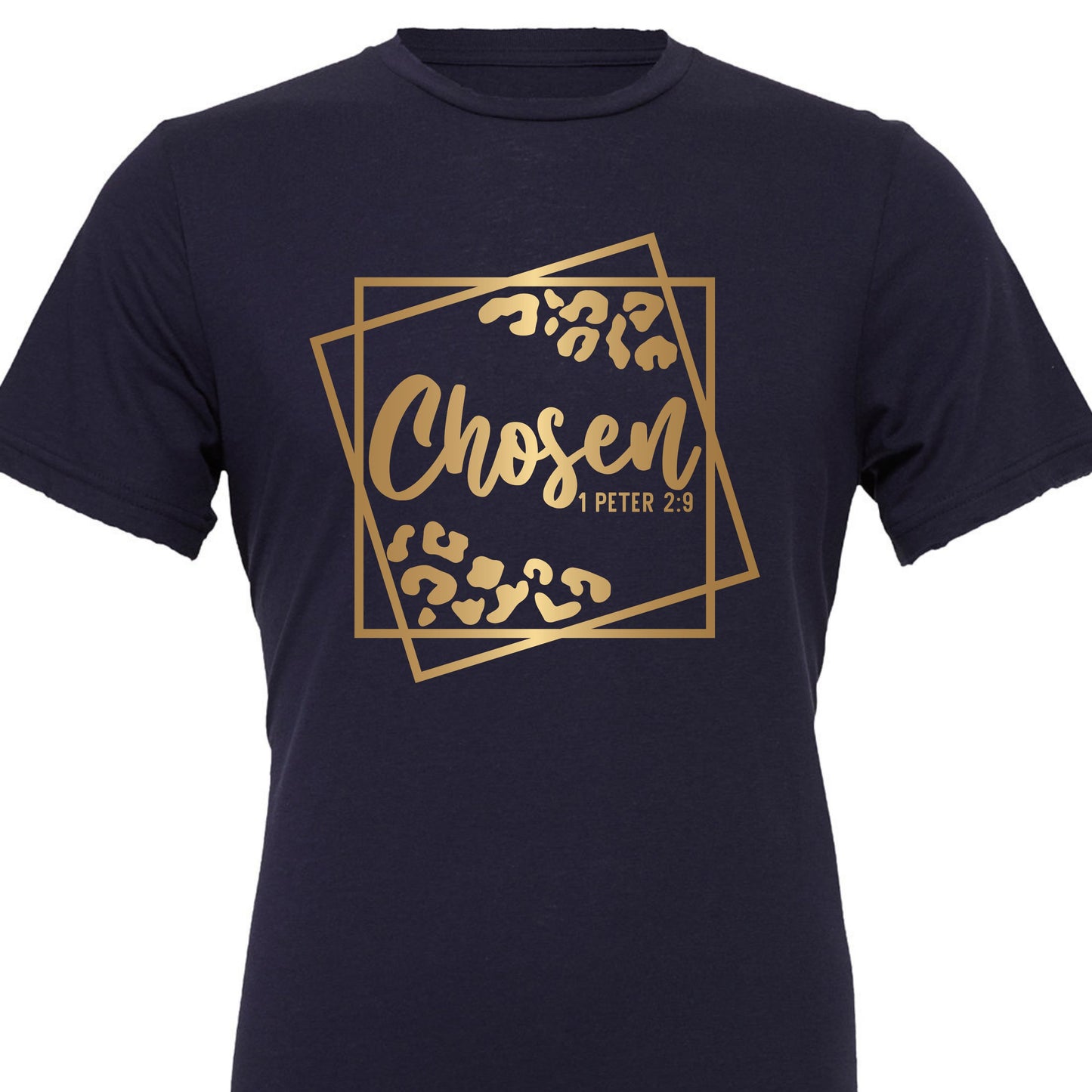 Navy Faith t-shirt for ladies