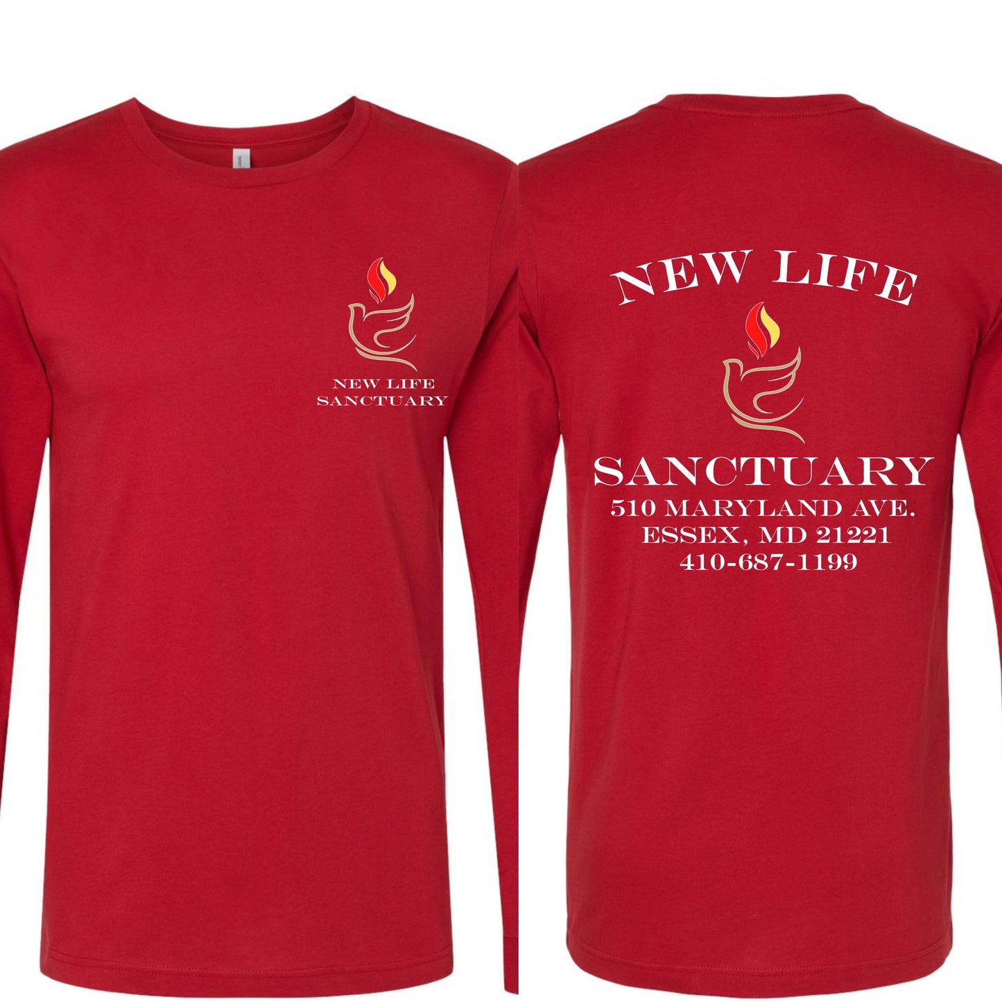 New Life Sanctuary Long Sleeve T-shirts