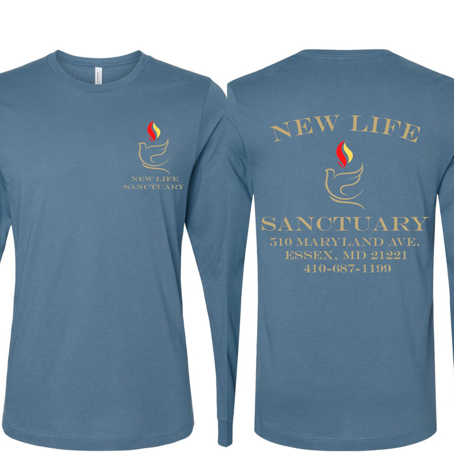 New Life Sanctuary Long Sleeve T-shirts