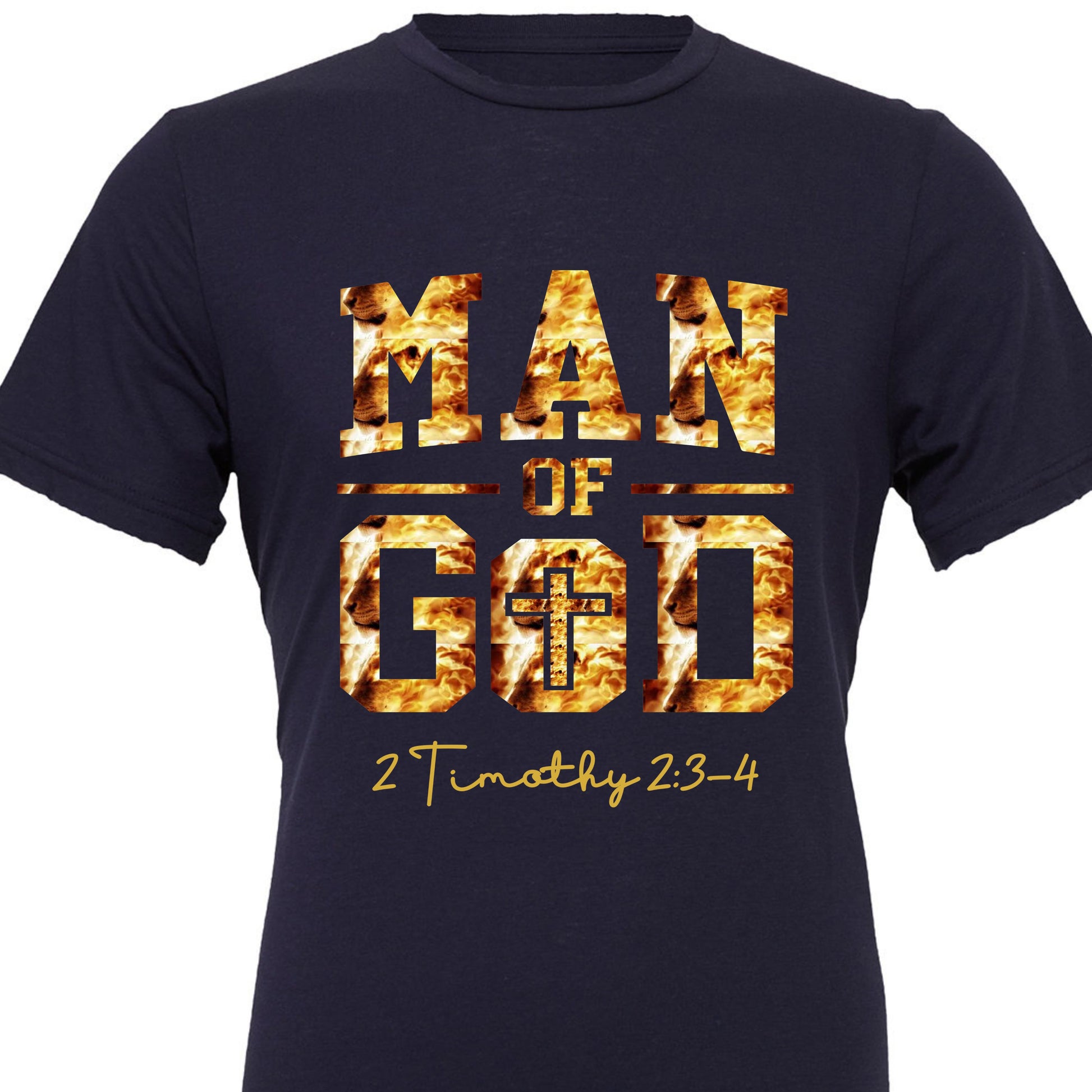 Navy Bible tee